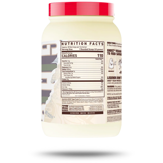 Ghost Vegan Banana Pancake Batter Nutrition Facts