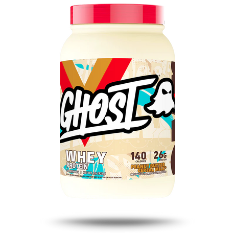 Ghost Whey Protein Powder Peanut Butter Cereal Milk Flavor 