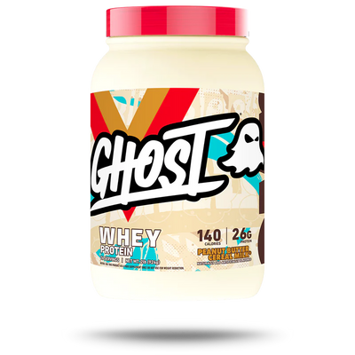 Ghost Whey Protein Powder Peanut Butter Cereal Milk Flavor 