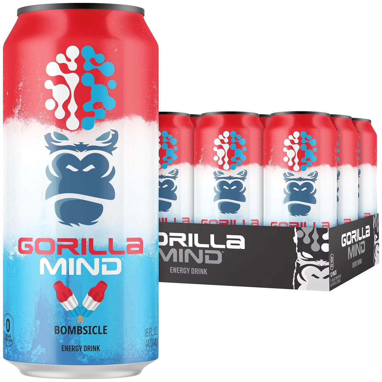 Gorilla Mind Energy drink Bombsicle