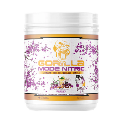 Gorilla Mode Nitric Stimulant Free Pre-workout Patty's Iced Tea