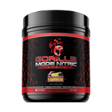 Gorilla Mode Nitric Stimulant Free Pre Workout with creatine by Gorilla Mind supplements in Blackberry Lemonade Flavor
