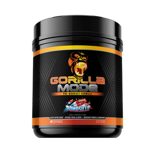 Gorilla Mind Gorilla Mode Pre workout with creatine in Bombsicle flavor