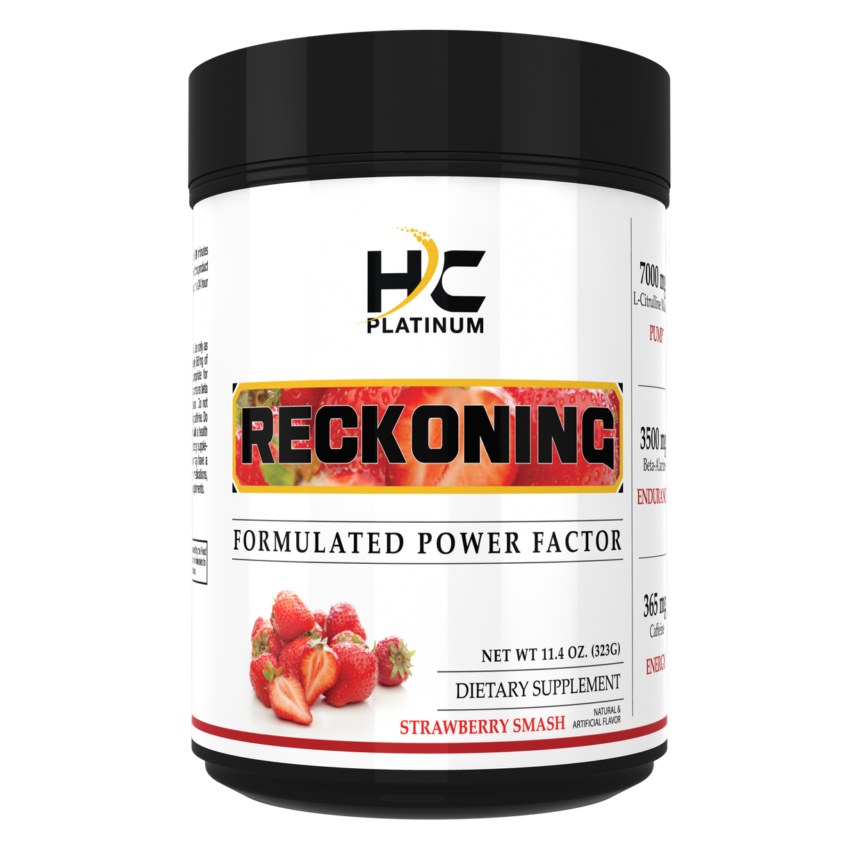 RECKONING Preworkout from Hardcore Platinum