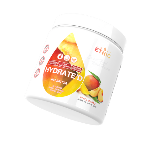 HYDRATE'D ELECTROLYTES - Electrolytes & Minerals ( 60 Servings ) by Sweat Ethic