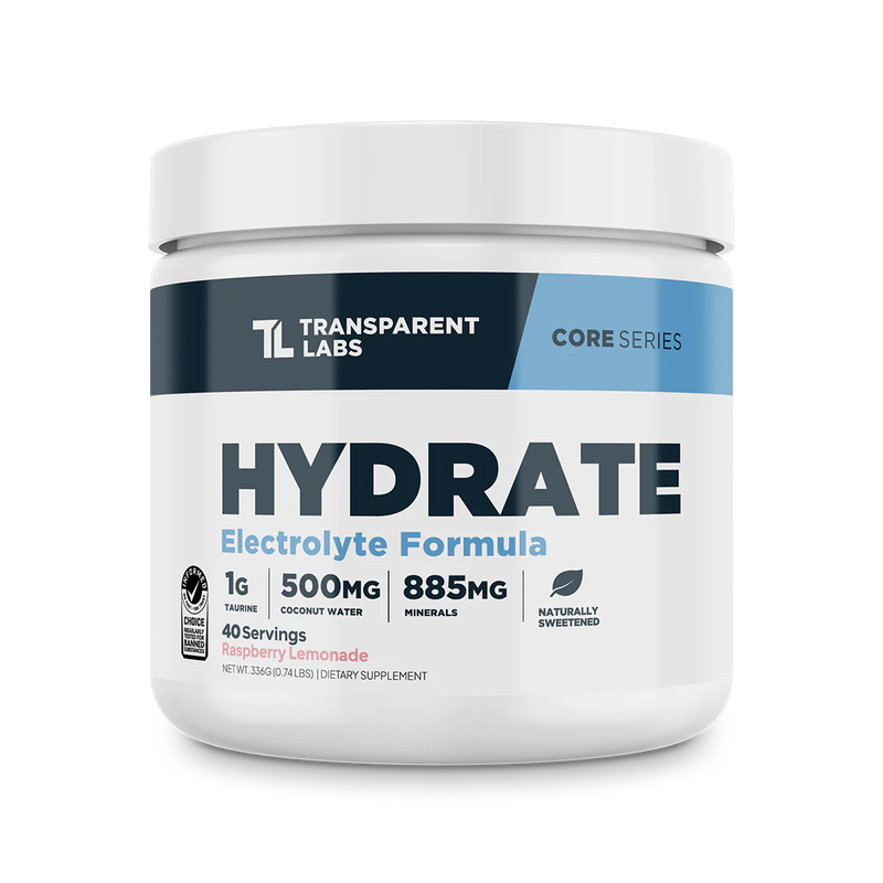 Transparent Labs Hydrate Electrolyte Powder 