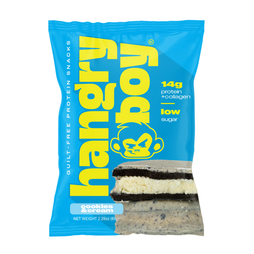 Hangry Boy Protein Cookie Sandwich – 14 g Protein, Low Sugar Snack