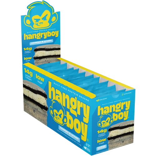 Hangry Boy Protein Cookie Sandwich – 14 g Protein, Low Sugar Snack