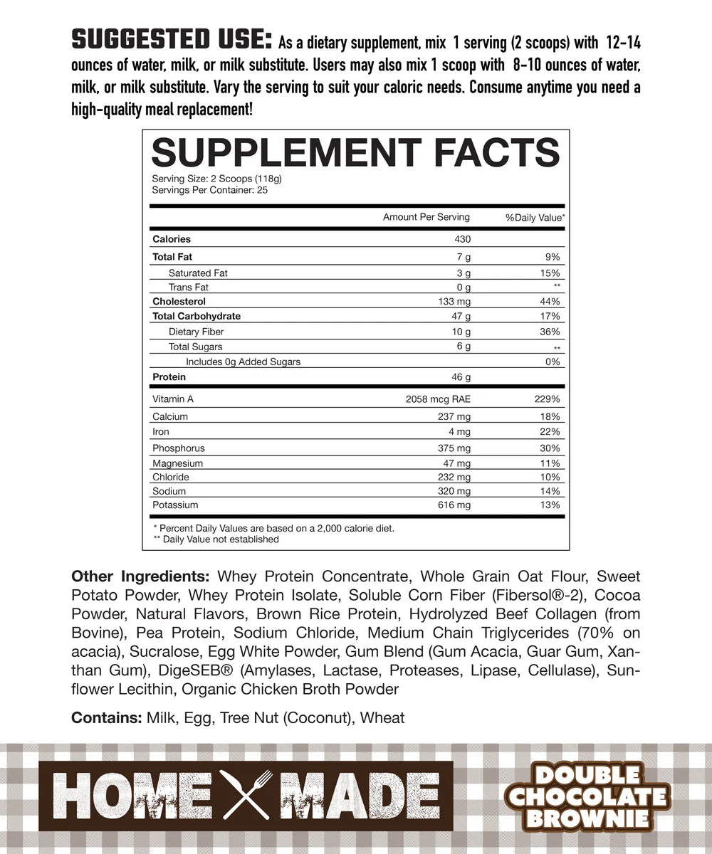 Home Made // Whole Foods Meal Replacement by Axe & Sledge