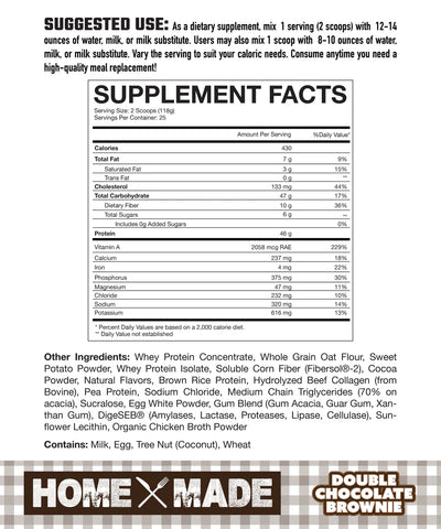 Home Made // Whole Foods Meal Replacement by Axe & Sledge