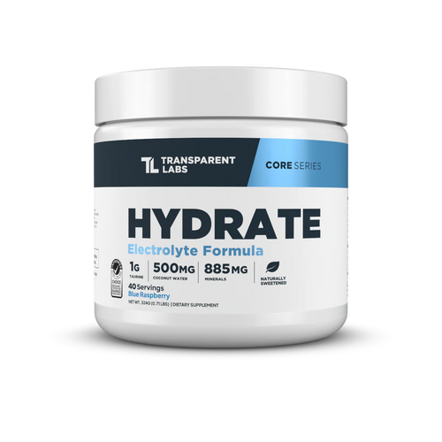 Transparent Labs Hydrate Electrolyte Powder 