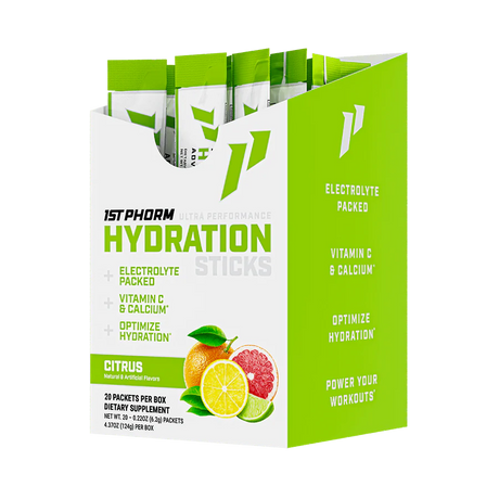 Hydration Sticks - Advanced Electrolyte Hydration Packet by 1stPhorm