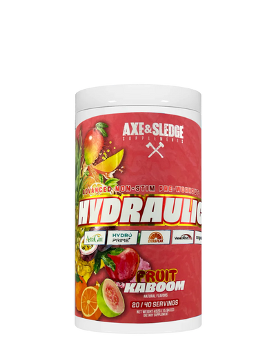 Axe & Sledge Supplements Hydraulic Stimulant-Free Pre-Workout Powder