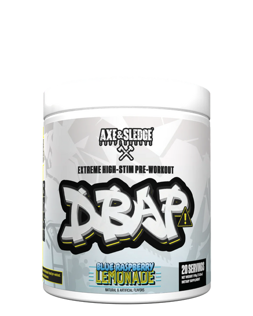 Axe & Sledge DBAP // HIGH-STIM PRE-WORKOUT by Axe & Sledge