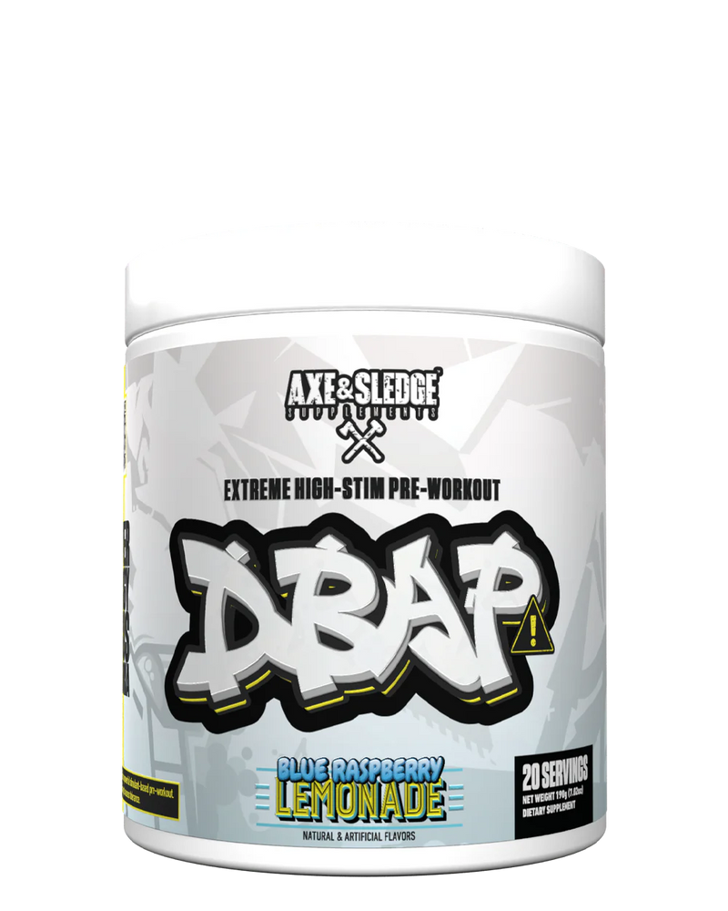 Axe & Sledge DBAP // HIGH-STIM PRE-WORKOUT by Axe & Sledge