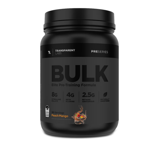 Bulk Black Pre-Workout by Transparent Labs