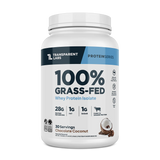 Transparent Labs Grass-Fed Whey Protein Isolate - Natural Flavor, Gluten Free Whey Protein Powder w/ 28g of protein per Serving & 9 Essential Amino Acids - 30 Servings