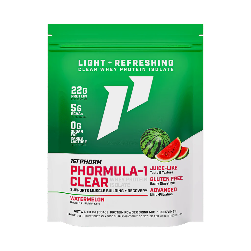 Phormula-1 Clear Protein Powder Shakes by 1StPhorm