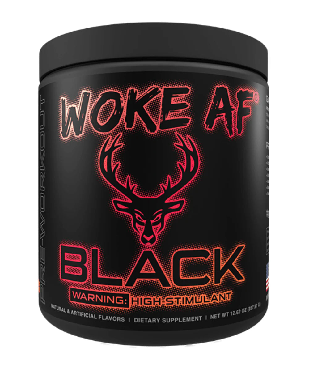 Bucked Up Woke AF Pre-Workout | Strongest High-Stim Pre-Workout for Intense Energy & Best-Tasting Flavors | Complete Health Shop