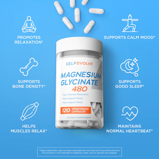 Magnesium Glycinate 480 120vcap