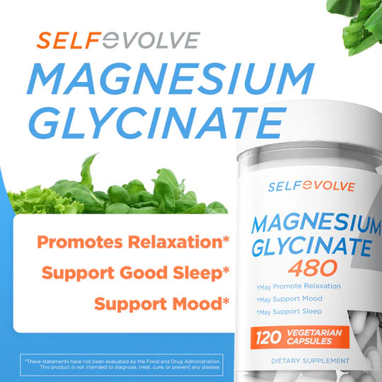 Magnesium Glycinate 480 120vcap by Selfevolve