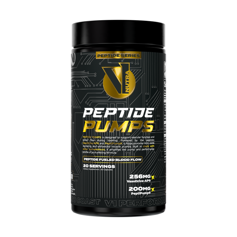 V1 Nutra Peptide Pumps Stim Free Pump Capsules