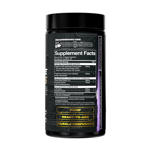 V1 Nutra Peptide Pumps Stim Free Pump Capsules