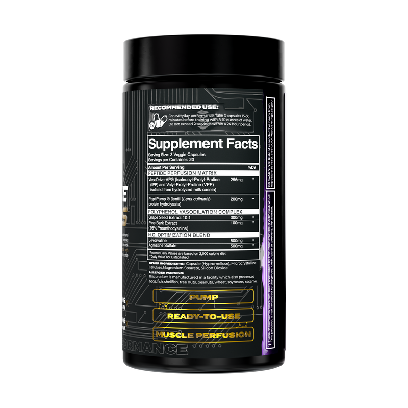 V1 Nutra Peptide Pumps Stim Free Pump Capsules