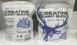 Two packages of 'Bucked Up Creatine Gummy Bucks' on a white background