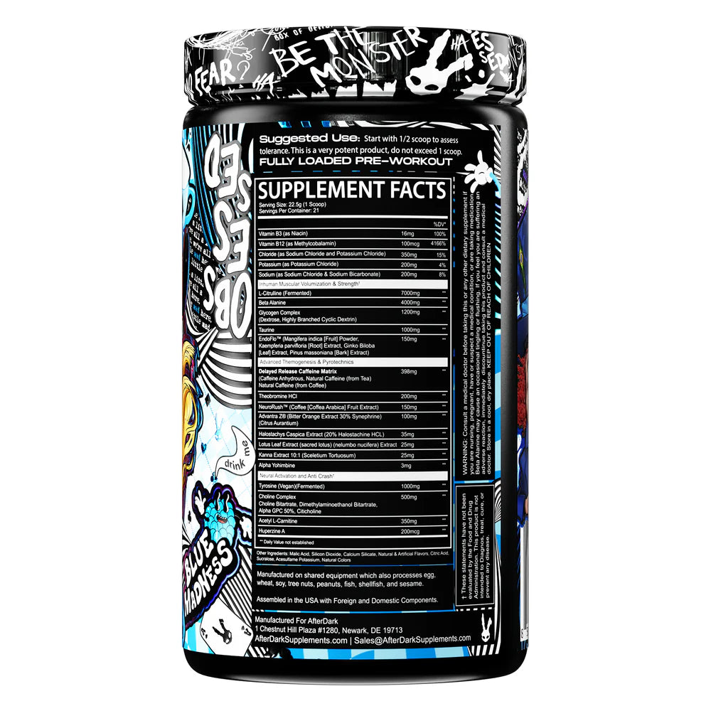 AfterDark Void Pre Workout 21 Servings