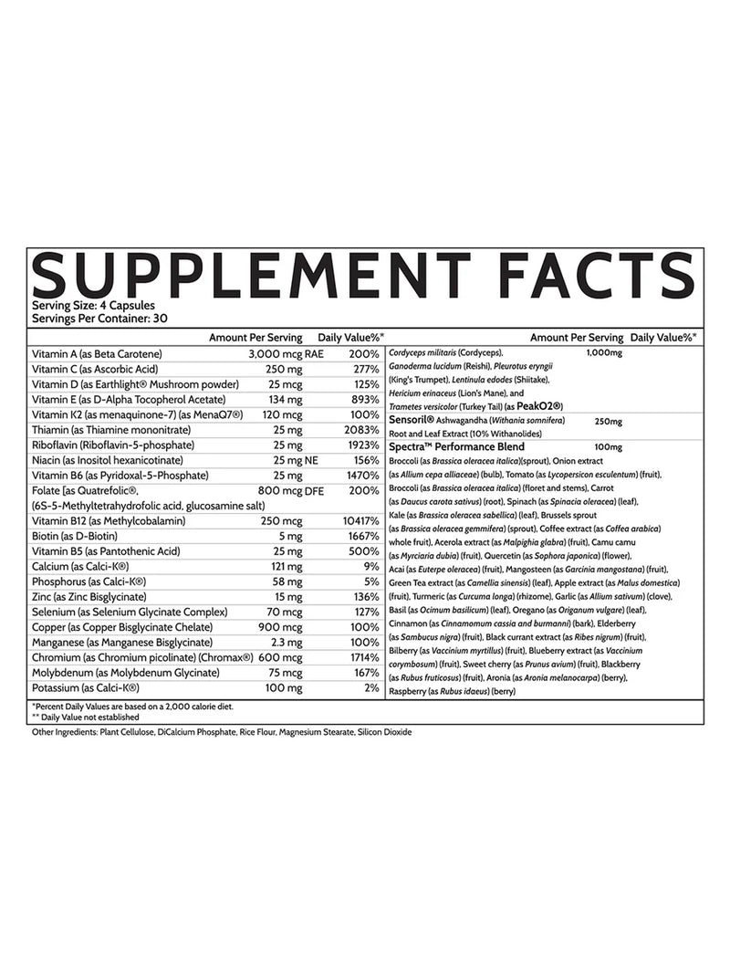 Vegan Multivitamin for Men and Women