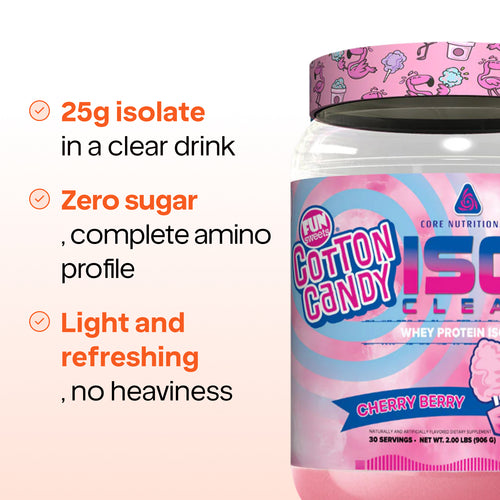 ISO Clear - 25g Whey Protein Isolate by Core Nutritionals