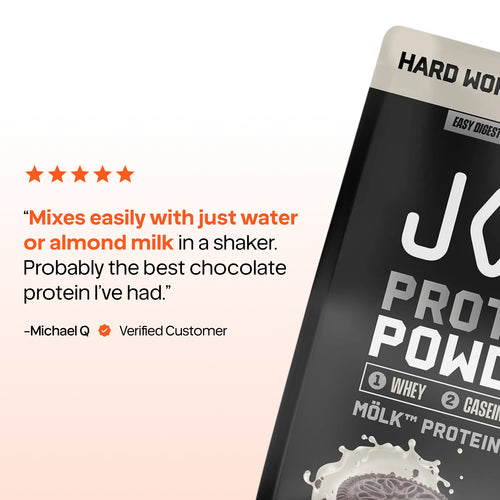 JOCKO MÖLK® Whey Protein Powder — Time-Release Blend with Probiotics & Digestive Enzymes
