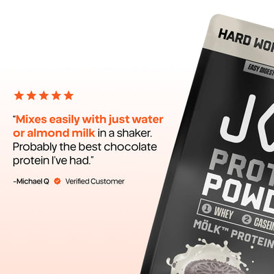 JOCKO MÖLK® Whey Protein Powder — Time-Release Blend with Probiotics & Digestive Enzymes