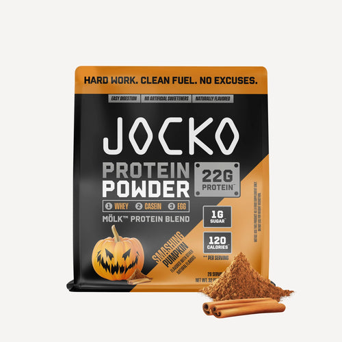 Jocko Molk Whey Protein Powder Smashing Pumpkin Flavor
