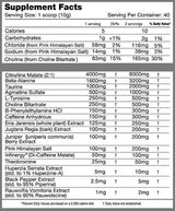 First Degree Pre‑Workout – 200 mg Caffeine, Citrulline, & Focus