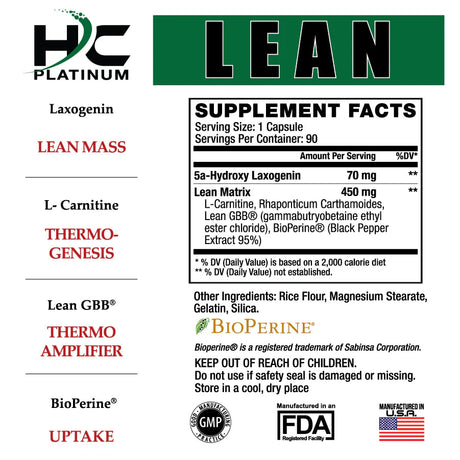 Hardcore Lean by HC Platinum