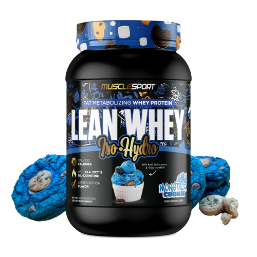 MuscleSport Lean Whey Protein Powder | 25g Isolate + MCT & L-Carnitine