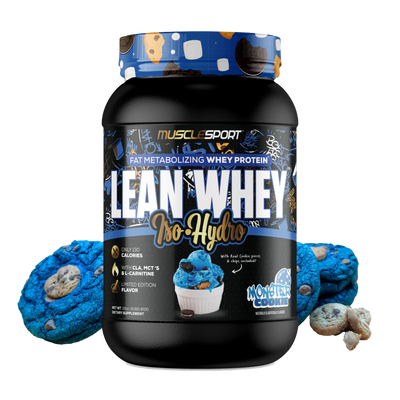 MuscleSport Lean Whey Protein Powder | 25g Isolate + MCT & L-Carnitine
