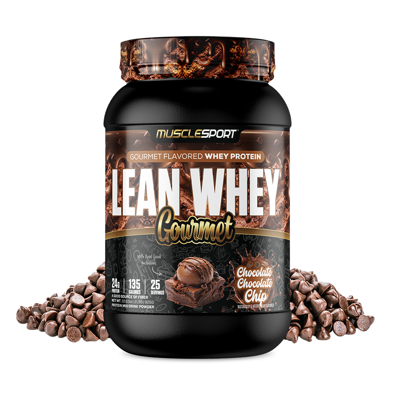 MuscleSport Lean Whey Gourmet - Chocolate Chocolate Chip