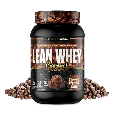 MuscleSport Lean Whey Gourmet - Chocolate Chocolate Chip