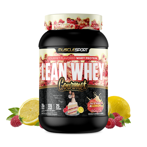 MuscleSport Lean Whey Gourmet - Alli & Franky's Lemon Raspberry Wedding Cake