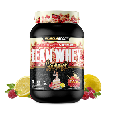 MuscleSport Lean Whey Gourmet - Alli & Franky's Lemon Raspberry Wedding Cake