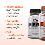 HC Platinum Lean & Cut Stack – Burn, Lean & Ripped (3-Product Set)