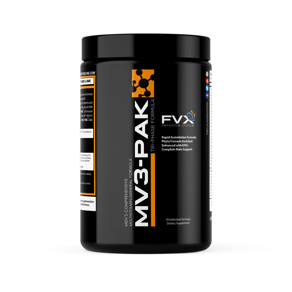 MV3 Daily Vitamin Packs by Pureline Nutrition