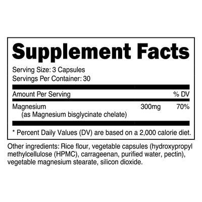 Magnesium Bisglycinate - Transparent Labs