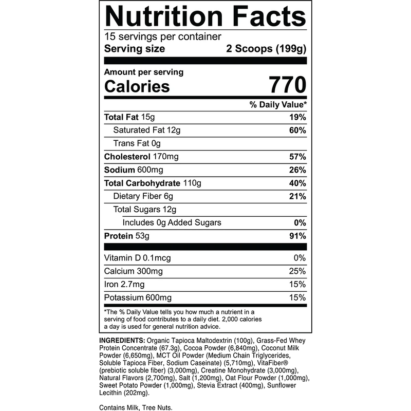 MASS GAINER - WEIGHT GAINER SUPPLEMENT