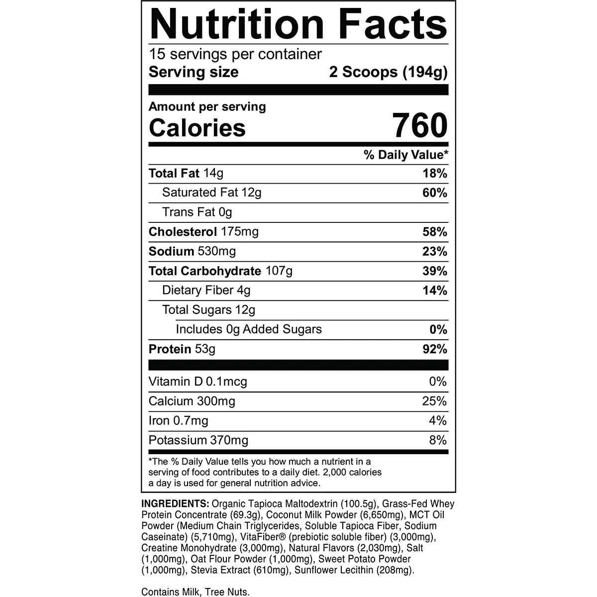 MASS GAINER - WEIGHT GAINER SUPPLEMENT