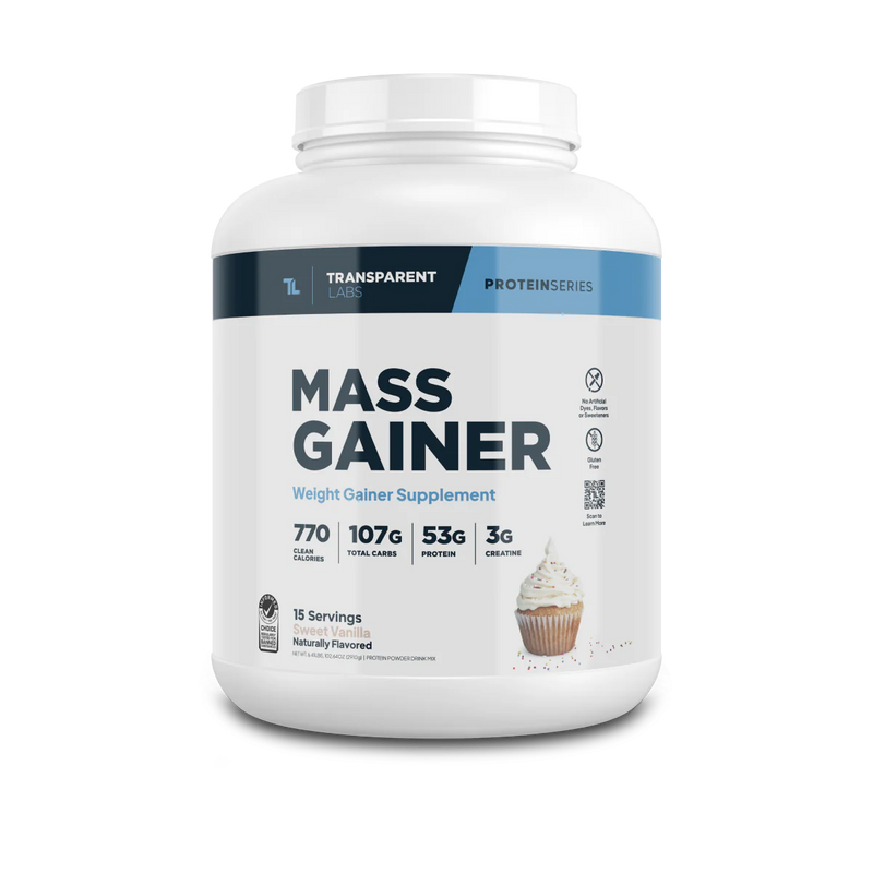 Transparent Labs MASS GAINER - WEIGHT GAINER SUPPLEMENT