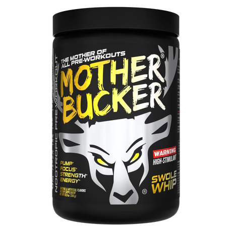 Bucked Up Mother Bucker Pre-workout Swole Whip Flavor